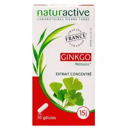 Naturactive Ginkgo 30 gélules