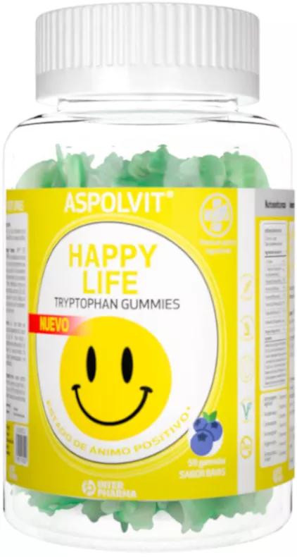 Aspolvit Happy Life Sabor Bayas 50 Gummies