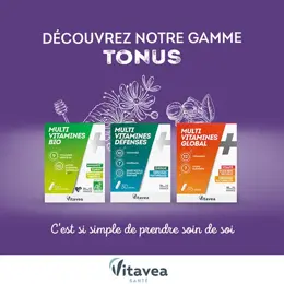 Vitavea Multi Vitamines Senior Energie Vision Mémoire 30 gélules