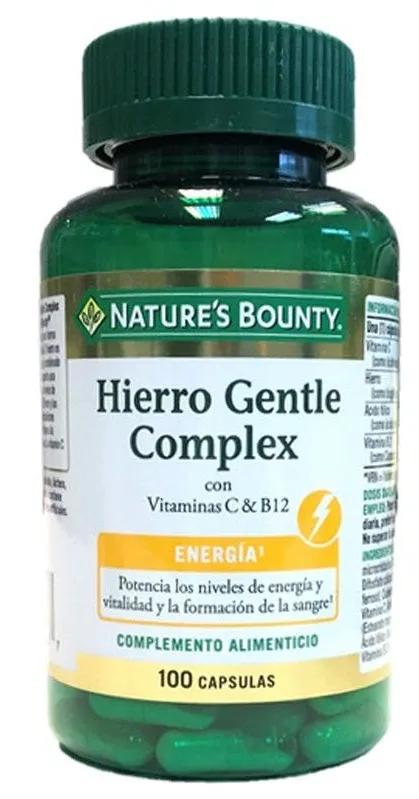 Nature's Bounty Iron Complex with Vit C and Vit B12 100 Capsules