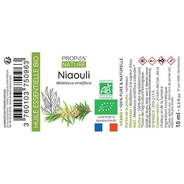 Propos'Nature Aceite Esencial Bio Niaouli 10ml