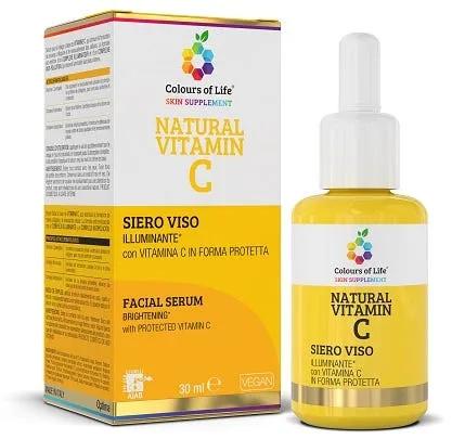 Optima Colours Of Life Natural Vitamin C Siero Viso 30 ml