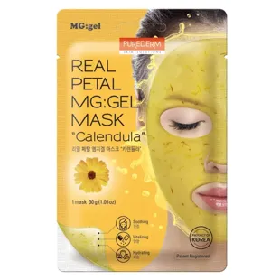 Purederm Real Petal MG Masque Gel Calendula 1 pièce