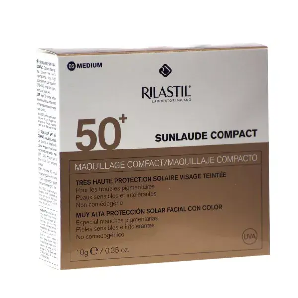 Rilastil Sunlaude SPF50 + medio compatto 10g