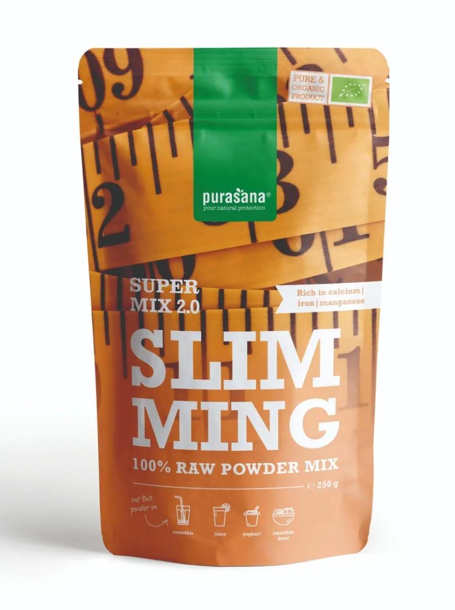 Purasana Slimming Mix Miscela Dimagrante Vegan in Polvere Bio 250 g