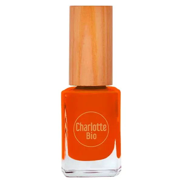 Charlotte Bio Les Ongles Orange Rust Bisourced Nail Polish 10ml