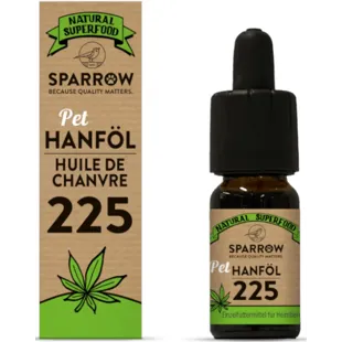 Sparrow Óleo de cânhamo completo para animais de estimação 10 ml