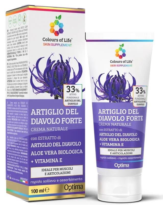 Optima Colours of Life Artiglio Del Diavolo Forte Crema Eudermica 100 ml