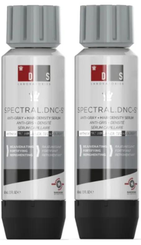 DS Laboratories Spectral Lotion gegen Haarausfall und graues Haar, 2 x 60 ml