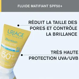 Uriage Bariésun Fluide Solaire Matifiant Visage SPF50+ 50ml