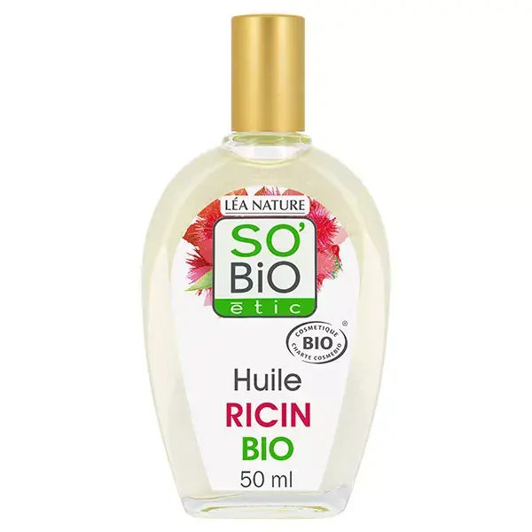 So'Bio Étic Huile Végétale Ricin Bio 50ml