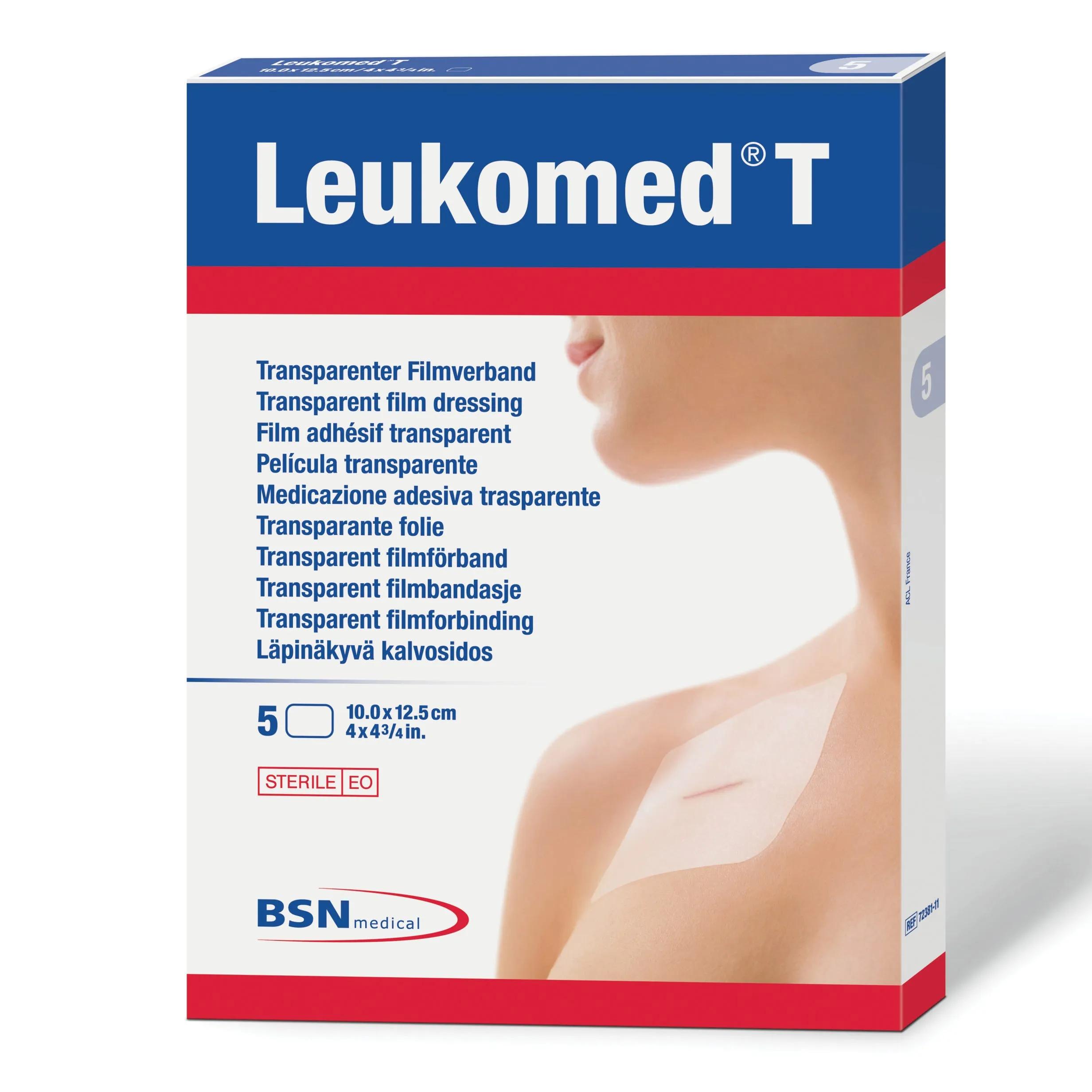 Leukomed T Medicazione in Striscia trasparente 8x10 cm