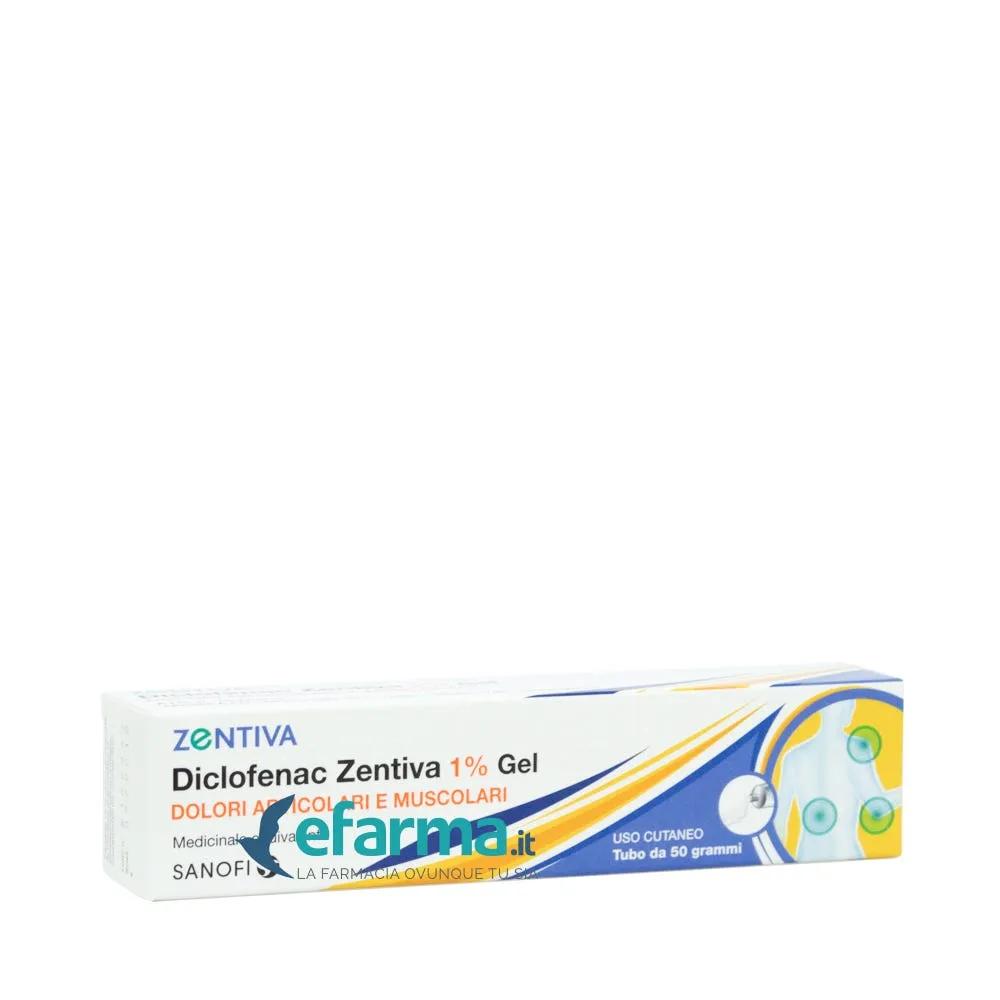 Diclofenac Zentiva 1% Gel Antinfiammatorio Dolori 50 g