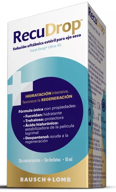 RecuDrop Solution ophtalmique pour la sécheresse oculaire 10 ml
