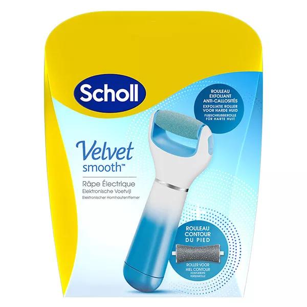 Scholl Velvet Smooth Lima Eléctrica Exfoliante Azul Cristales de Diamantes