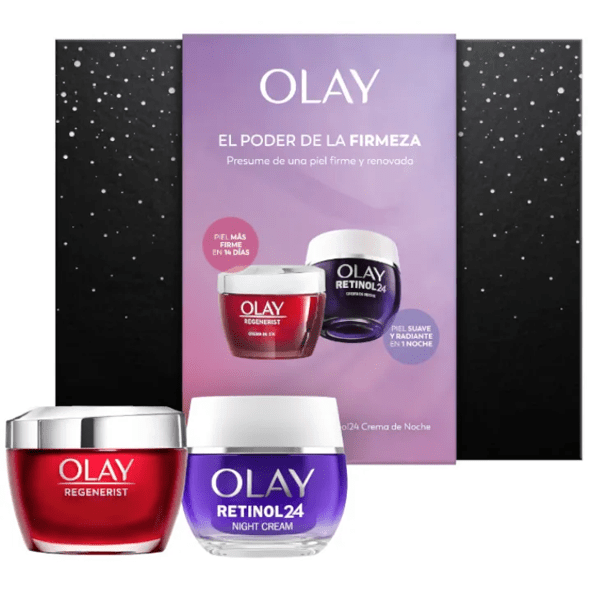 Olay Regenerist Dagcrème 50 ml + Retinol24 Nachtcrème 15 ml