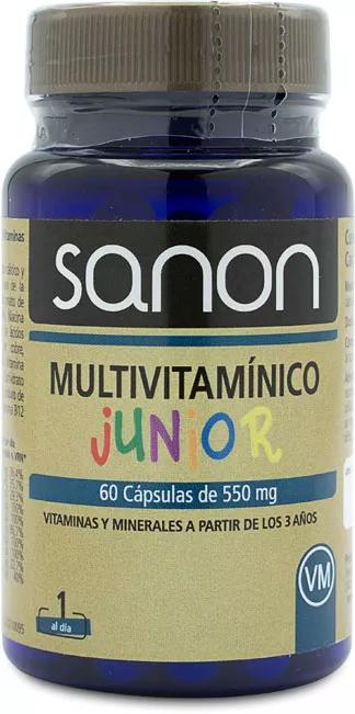 Sanon Multivitamin Junior 60 Kapseln mit 550 mg