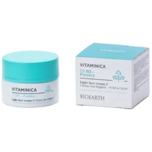 Bioearth Light Facial Cream Vitamin B3 and Parsley 50 ml