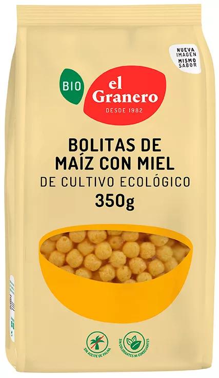 El Granero Integral Corn Balls with Honey Bio 400 gr