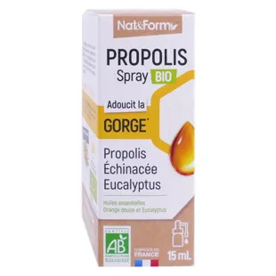 Nat & Form Spray Orale alla Propoli Bio Integratore Alimentare 20ml