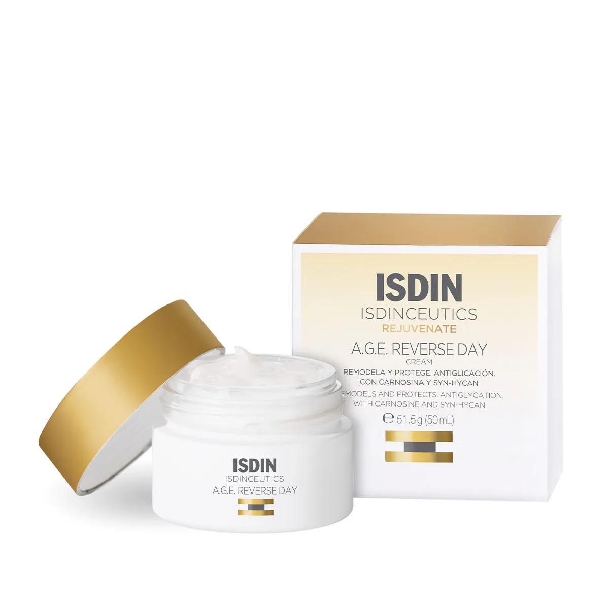 Isdin Isdinceutics Crema Viso Age Reverse Day Trattamento Rimodellante e Anti-age 50ml