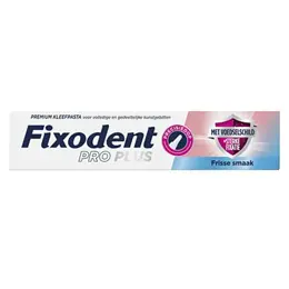 Fixodent Pro Plus Crème Adhésive Premium Antibactérienne Pour Prothèses Dentaires 40g