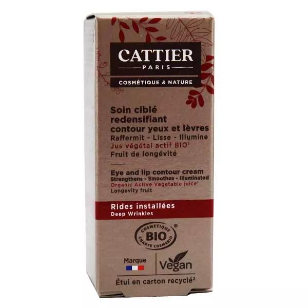 Cattier Targeted Redensifying Eye and Lip Contour Treatment Organic 15ml