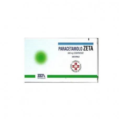 Paracetamolo Zeta 500mg Analgesico 20 Compresse