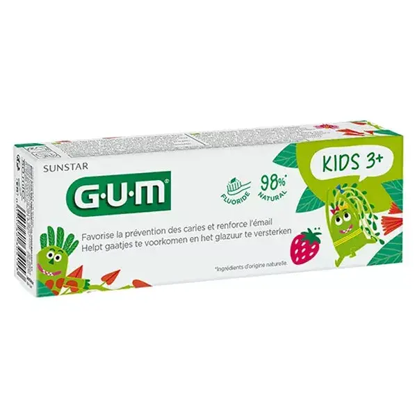 Gum dentifricio bambini 2 a 6 anni 50 ml tubo