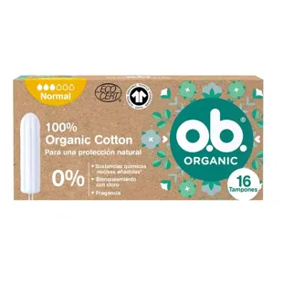 O.b. Normal Organic Tampons 16 units