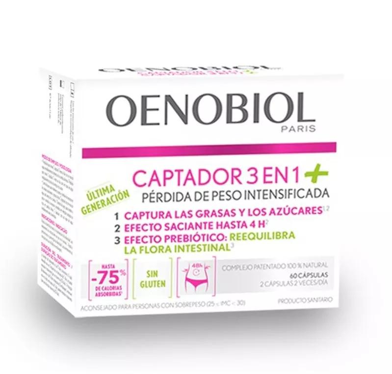 Oenobiol Captador 3 em 1 Plus 60 Comprimidos