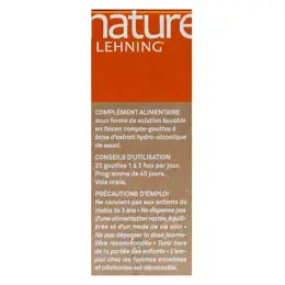 Lehning Calendula Officinalis Extrait de Plante Active 60ml Bio