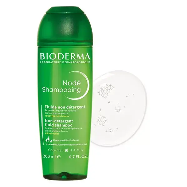 Bioderma Nodé Shampoing Fluide Doux Cheveux Normaux 400ml