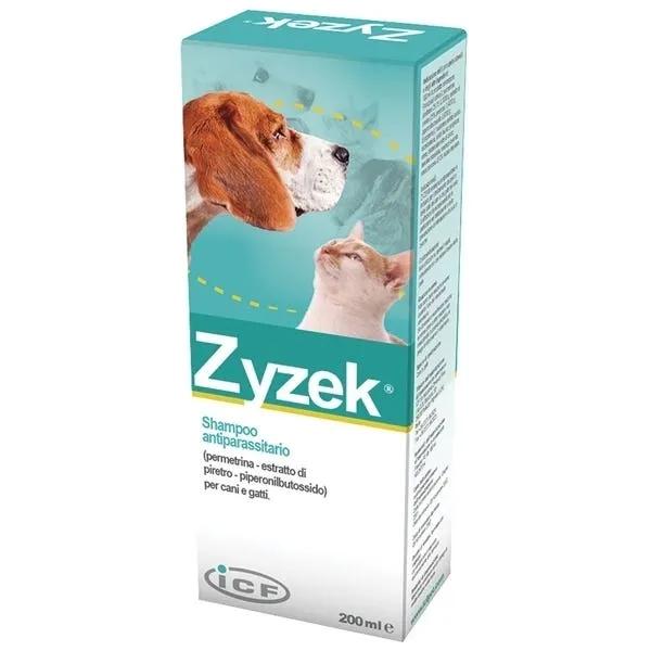 Zyzek Shampoo Antiparassitario Cani e Gatti Flacone 200 ml