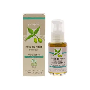 Haut-Ségala Les Huiles Végétales de Neem Olio Vegetale di Neem Bio 50ml
