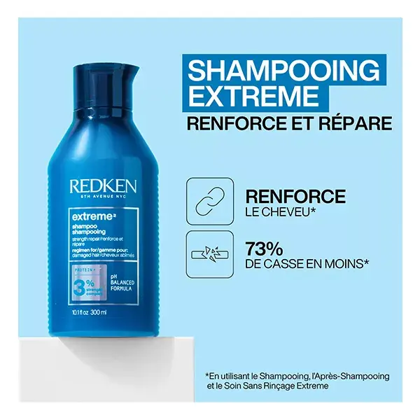 Redken Extreme Shampoo fortifiant Capelli Danneggaiati