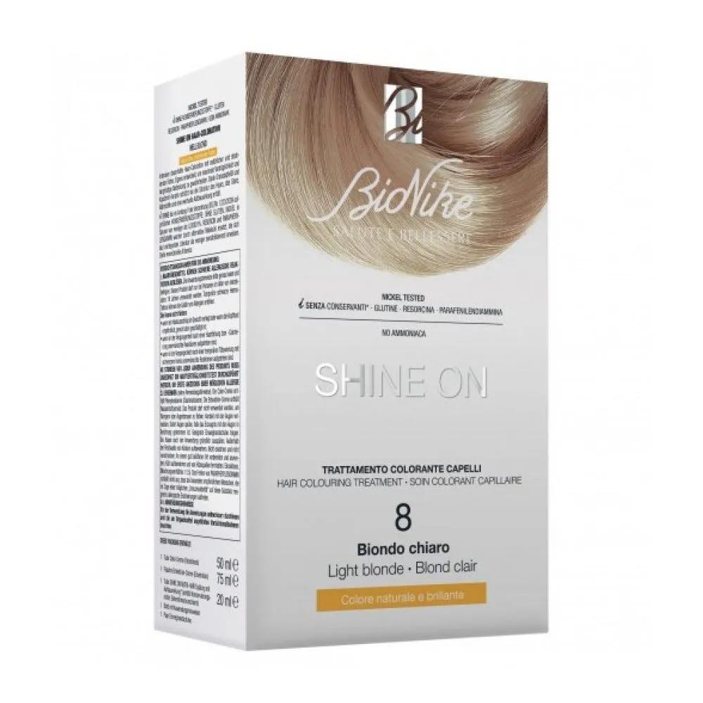 Bionike Shine On 8 Biondo Chiaro Trattamento Colorante Capelli