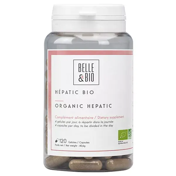 Belle & Bio Hepatic Organic 120 capsules