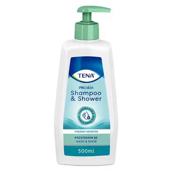 TENA Proskin Shampoo and Shower Gel Lavant 500ml