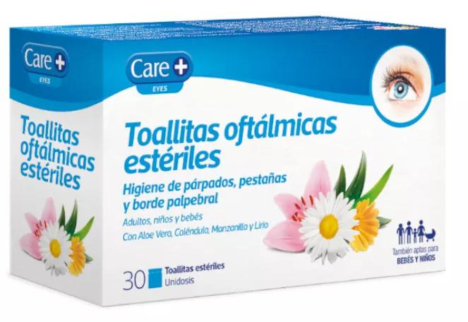 Salviette oftalmiche per l&#39;igiene quotidiana Care+ 30 unità