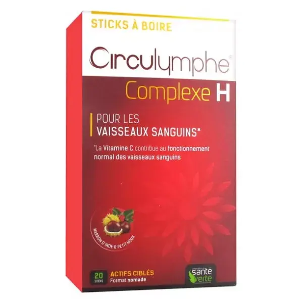 Santé Verte Circulymphe Complexe H 20 sticks