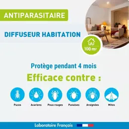 Vetoform Antiparasitaire Diffuseur Habitation 250ml