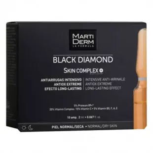 MartiDerm Black Diamond Formula Antiossidante Intensiva 10 fialette
