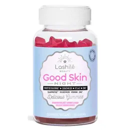 Lashilé Beauty Good Skin Night Peau Revitalisée Durant la Nuit 60 Gummies