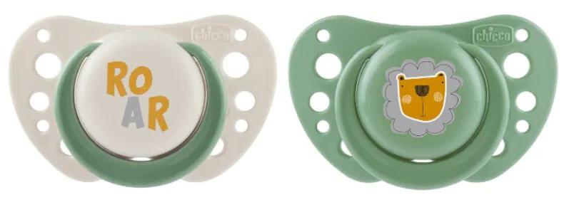 Chicco Air Sil Neutral Fopspeen 2-6m 2 stuks