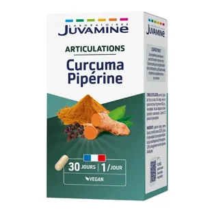 Juvamine Curcuma Piperina Articolazioni 30 Capsule Vegetali