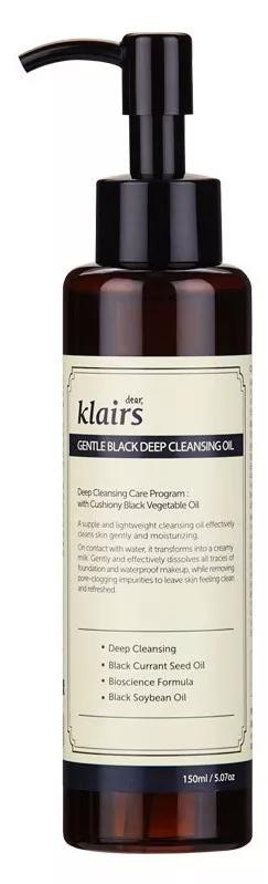 Klairs Aceite Desmaquillante Suave Black Deep 150 ml