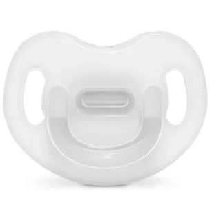 Suavinex Colour Essence All Silicone Pacifier Anatomical Teat Sx Pro Transparent 6-18m