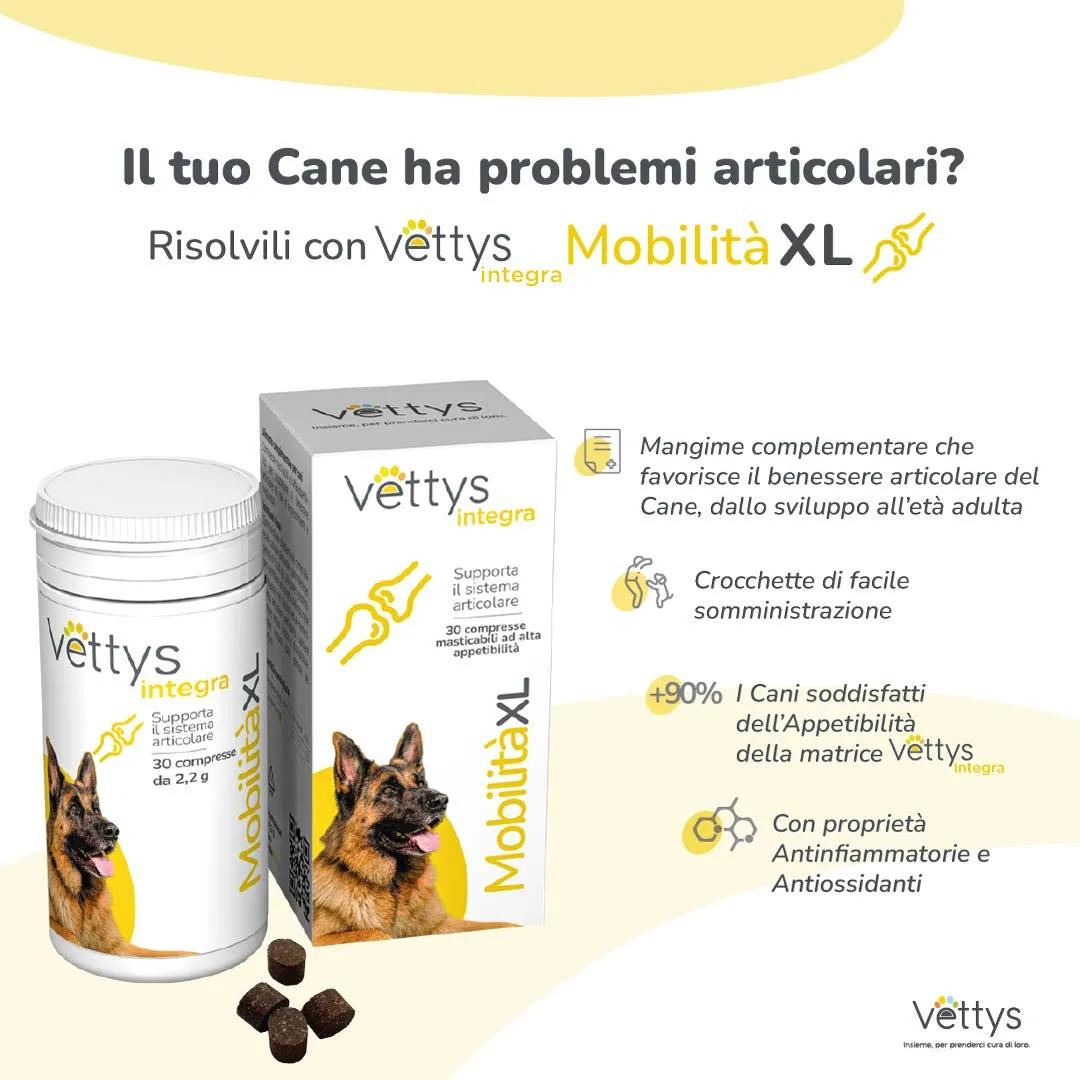 Vettys Integra Mobilità XL Per La Mobilità del Cane 30 Compresse