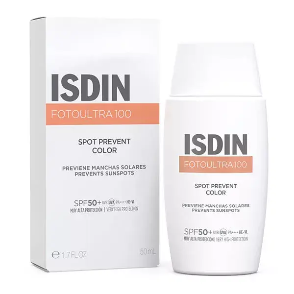 ISDIN FotoUltra Spot Prevent Color Crème solaire teintée SPF 50+ anti-tâches 50 ml